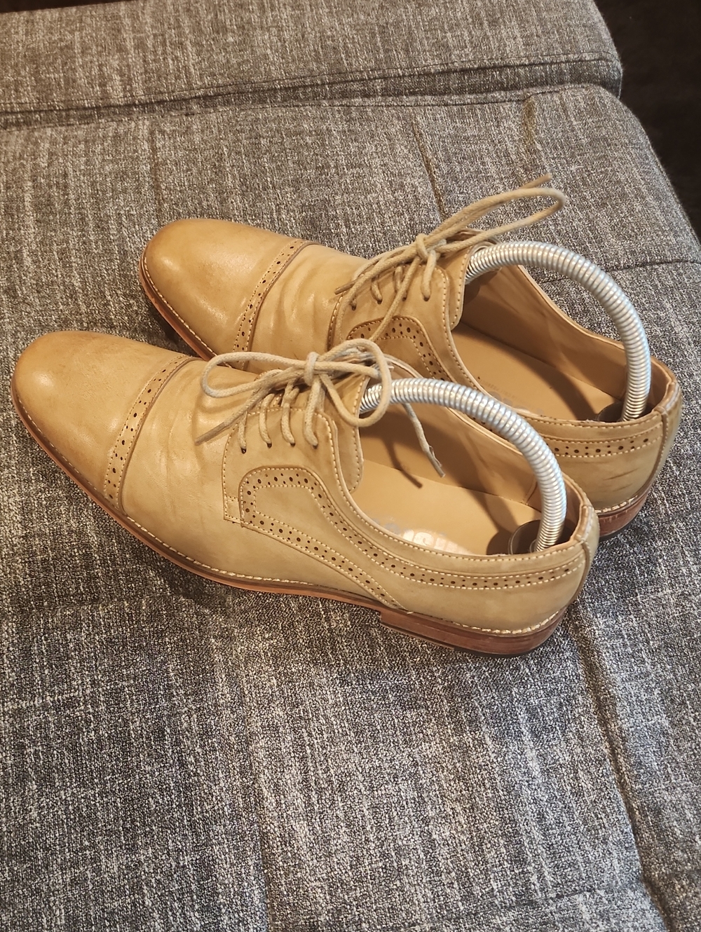 Unlisted Tan Wingtip Derby Oxfords Size 9